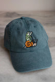 Lose My Shit Front & Back Dad Hat - Vintage Teal