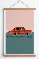 Have Some Doubts Print - Pink/Teal