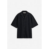 Keaton OVZ Stripe Shirt - Black