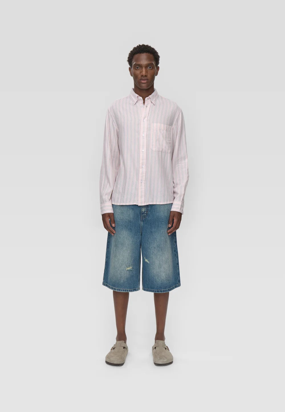 Pedro RLX Stripe Shirt - Primrose Pink