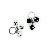 Triple Dice Key Chain