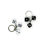 Triple Dice Key Chain