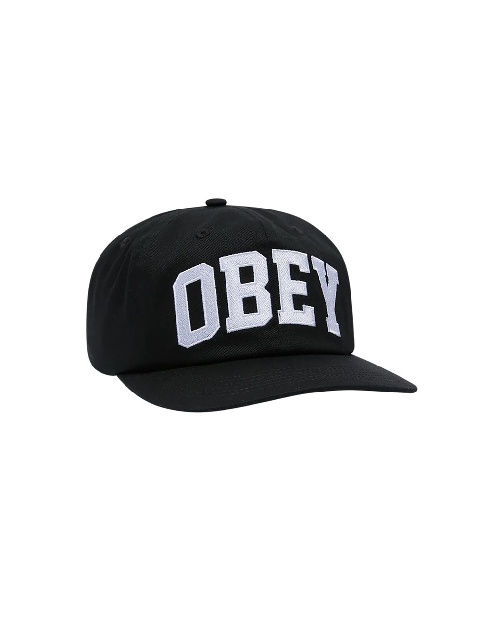 Collegiate 6 Panel Strapback Hat