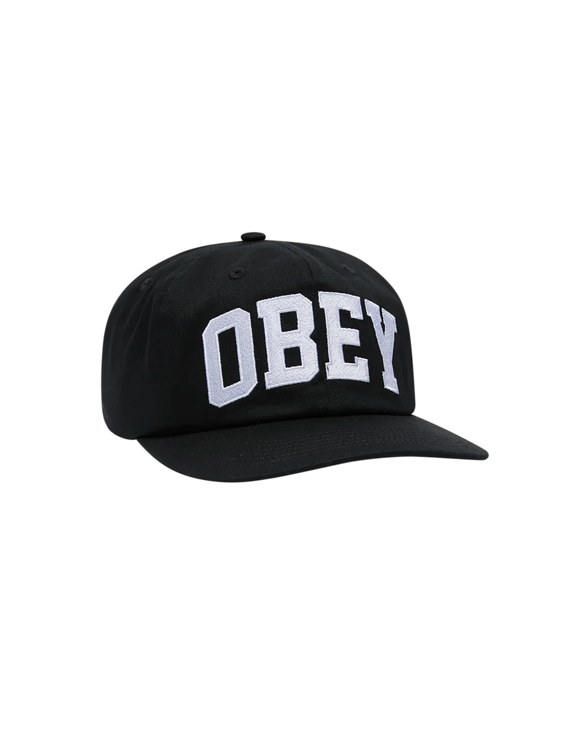 Collegiate 6 Panel Strapback Hat