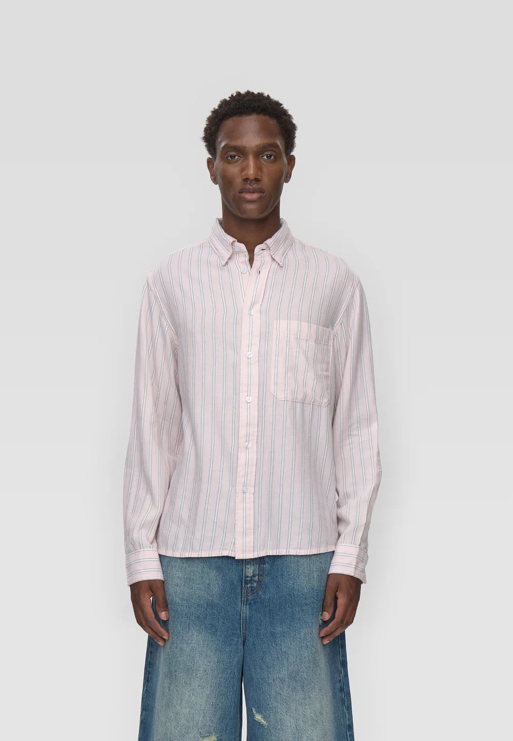 Pedro RLX Stripe Shirt - Primrose Pink