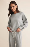 Crop Out Sweatshirt - Classic Heather Grey