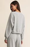 Crop Out Sweatshirt - Classic Heather Grey