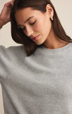 Crop Out Sweatshirt - Classic Heather Grey