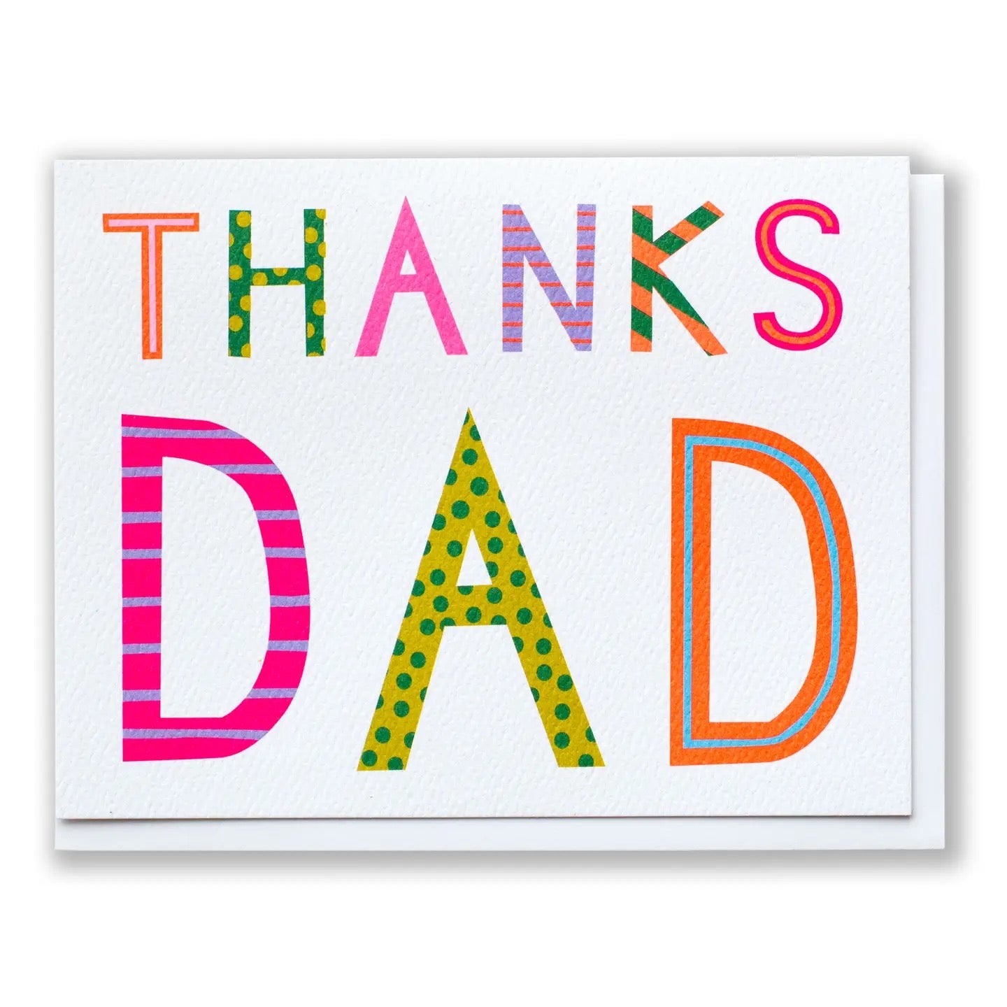 Dots & Lines Thanks Dad Card
