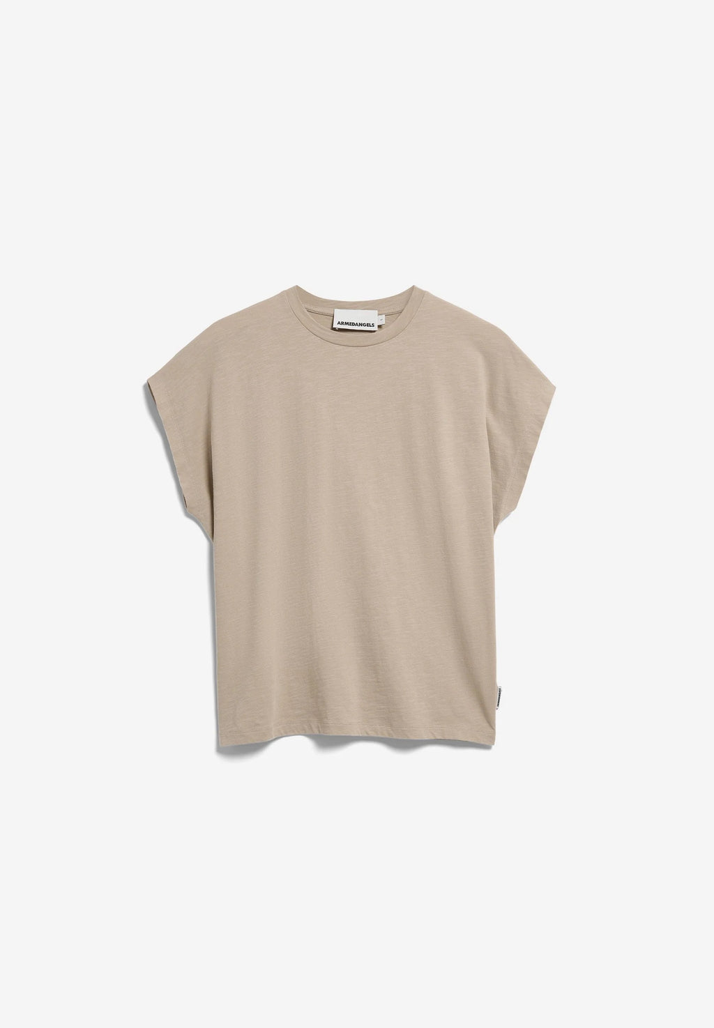 Slub Jersey T Shirt - Sandstone