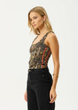Eliza Find Me Recycled Jersey Singlet - Multi