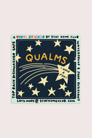 Qualms Sticker