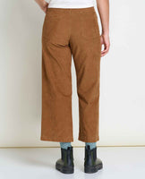 Karuna Cord Wide Leg Pant - Brown Sugar