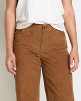 Karuna Cord Wide Leg Pant - Brown Sugar
