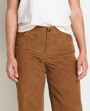 Karuna Cord Wide Leg Pant - Brown Sugar