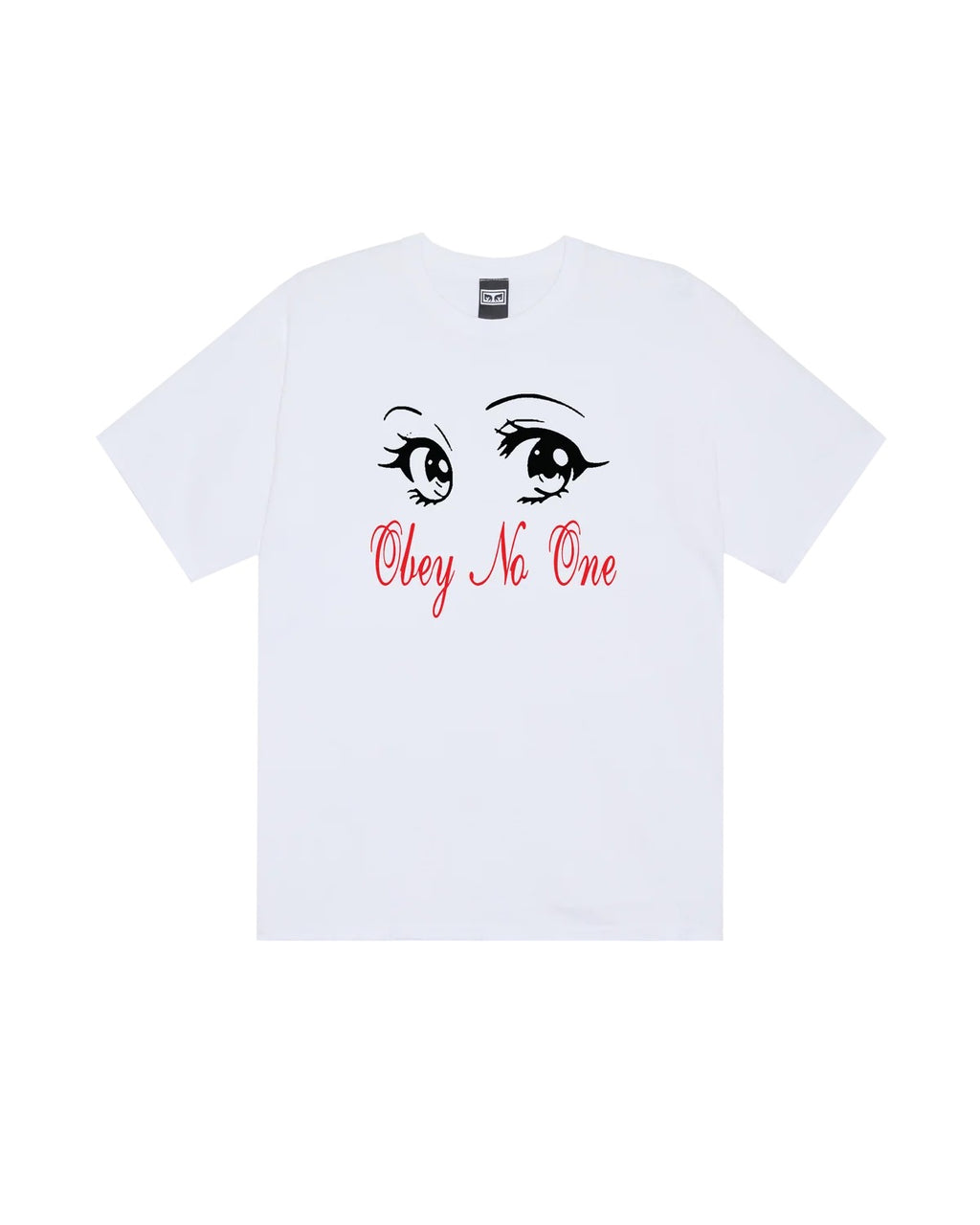 No One Eyes Tee - White