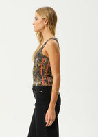 Eliza Find Me Recycled Jersey Singlet - Multi