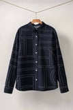 Geo Button Up Shirt