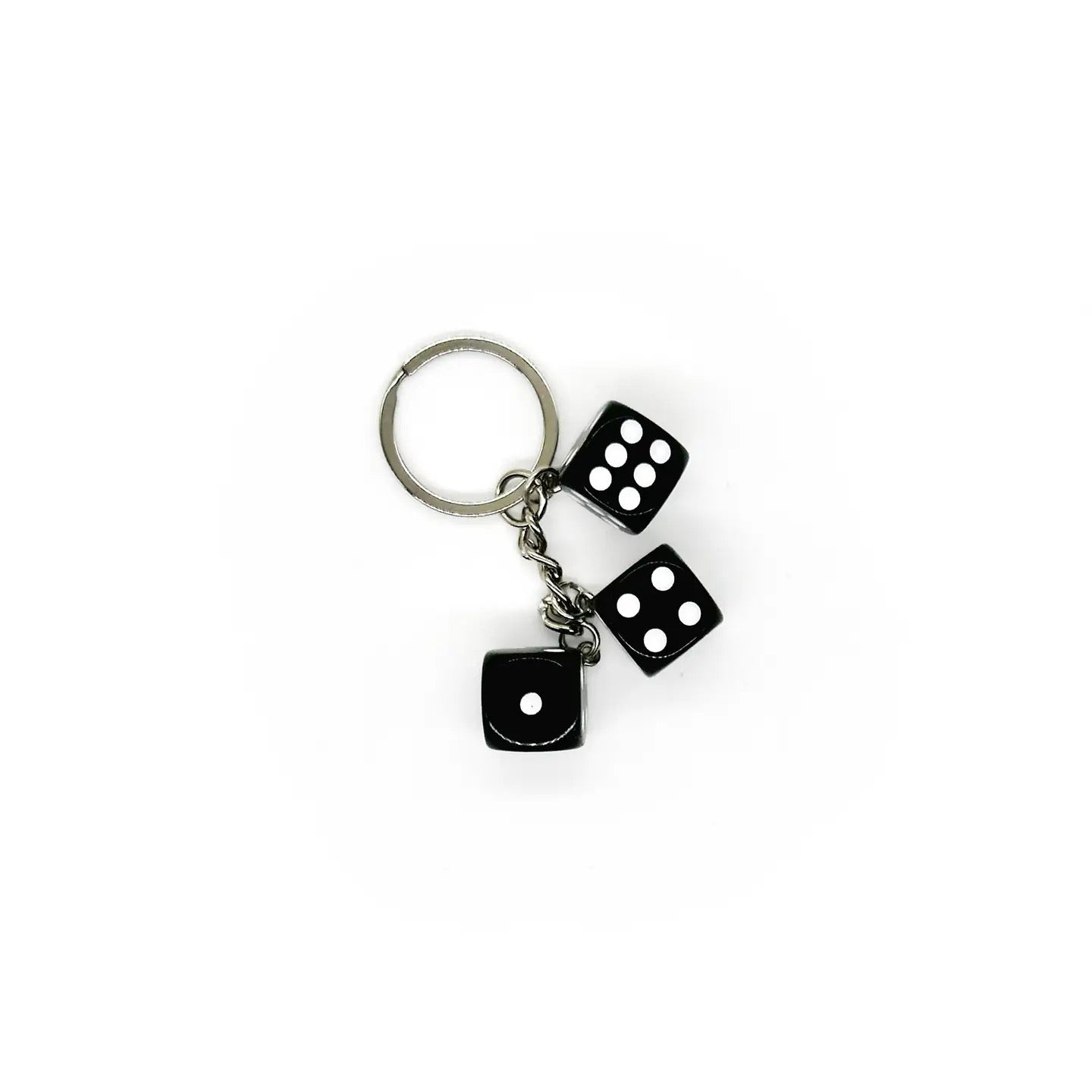 Triple Dice Key Chain