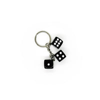 Triple Dice Key Chain