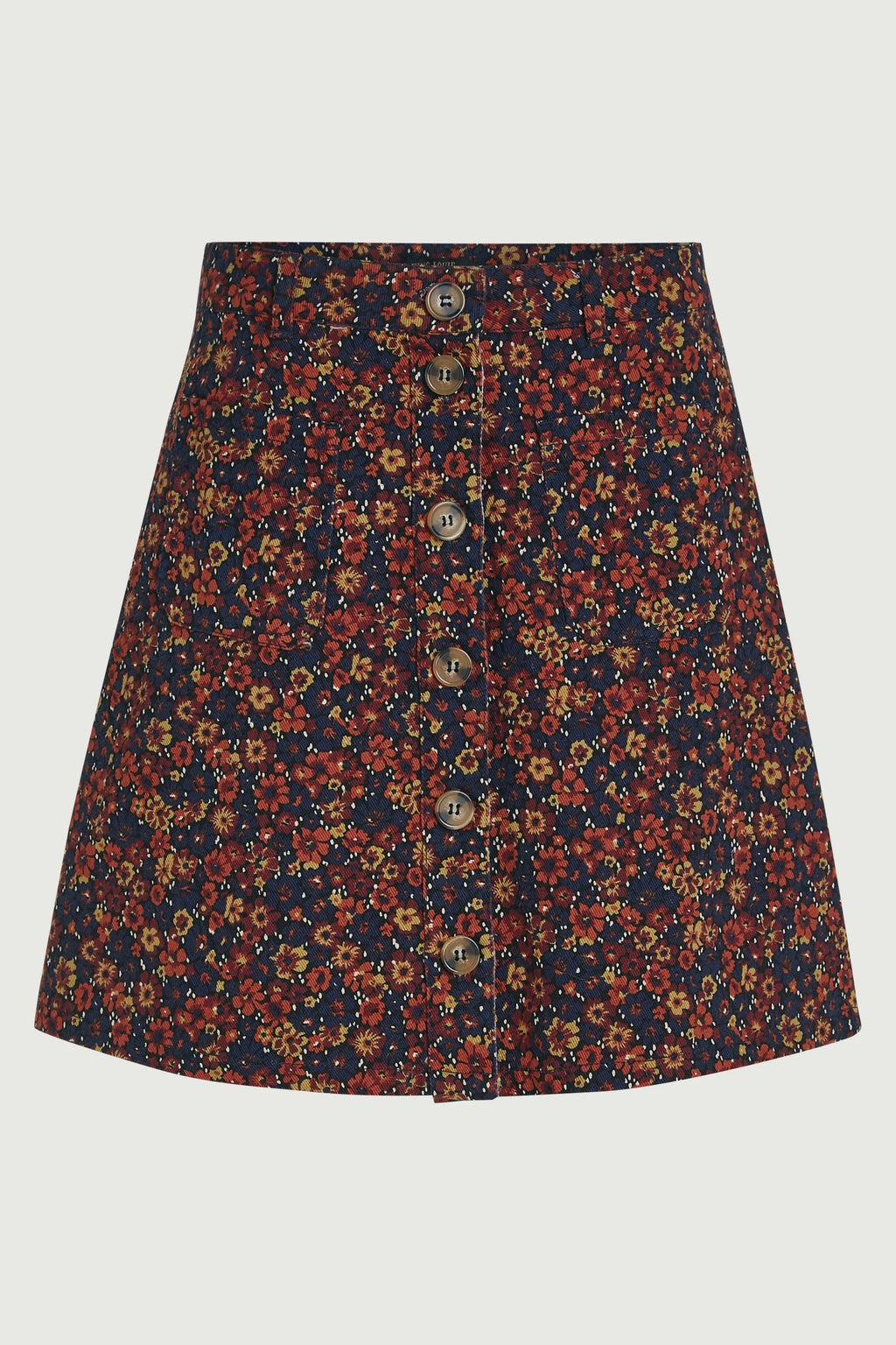 Garbo Mini Skirt Vignon - Evening Blue