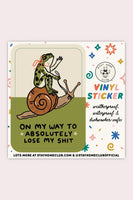 Lose My Shit Sticker