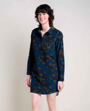 Scouter Cord Long Sleeve Shirt Dress