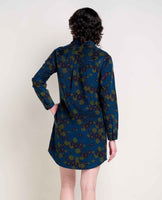 Scouter Cord Long Sleeve Shirt Dress