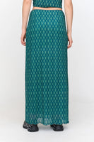 Pattern Midi Skirt