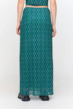 Pattern Midi Skirt