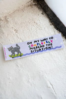 Misread The Situation Bumper Sticker