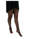 Peacock Feather Net Tights