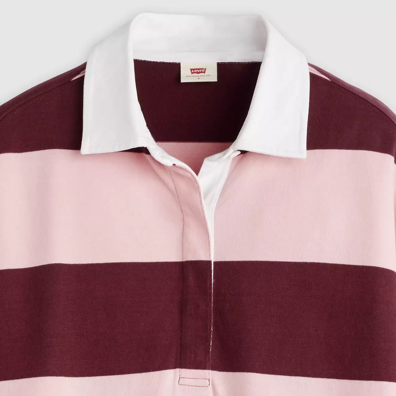 Reenie Rugby - Katie Stripe Coral Blush