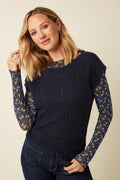 Spencer Oricia Top - Sapphire Blue