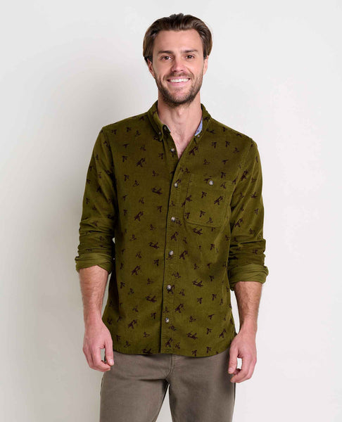 Scouter Cord Shirt - Fir Bird