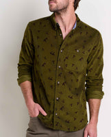 Scouter Cord Shirt - Fir Bird