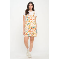 Retro Mushroom Shortall
