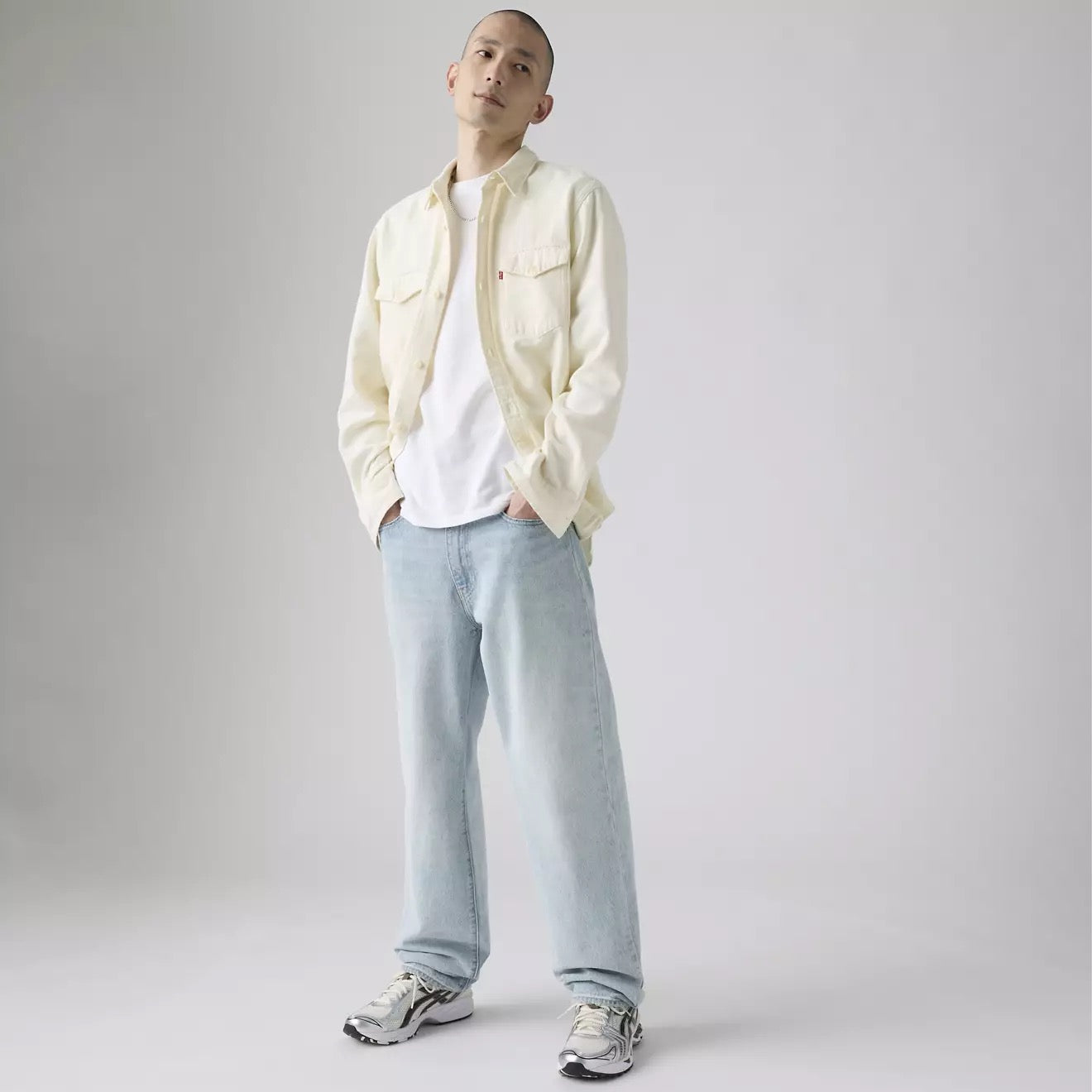 568 Loose Straight - Baby Blue Essentials