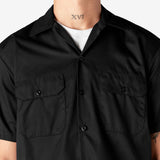 Short Sleeve Work Shirt - Black