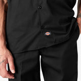 Short Sleeve Work Shirt - Black