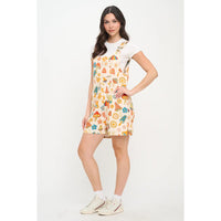 Retro Mushroom Shortall