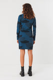 Bioleta GOTS Dress - Blue & Black