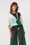 Lariz GOTS T Shirt - Multicolour