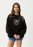 Cygnet Recycled Crewneck Jumper - Black