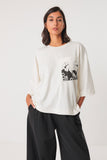Hendaia GOTS T Shirt - White