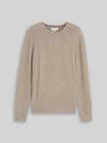 Mouline Structured Knit Crewneck Sweater