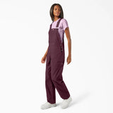 Relaxed Fit Duck Bib Overalls - Fig