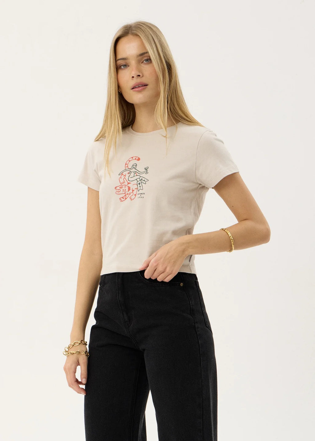 Subliminal Recycled Baby Tee - Moonbeam