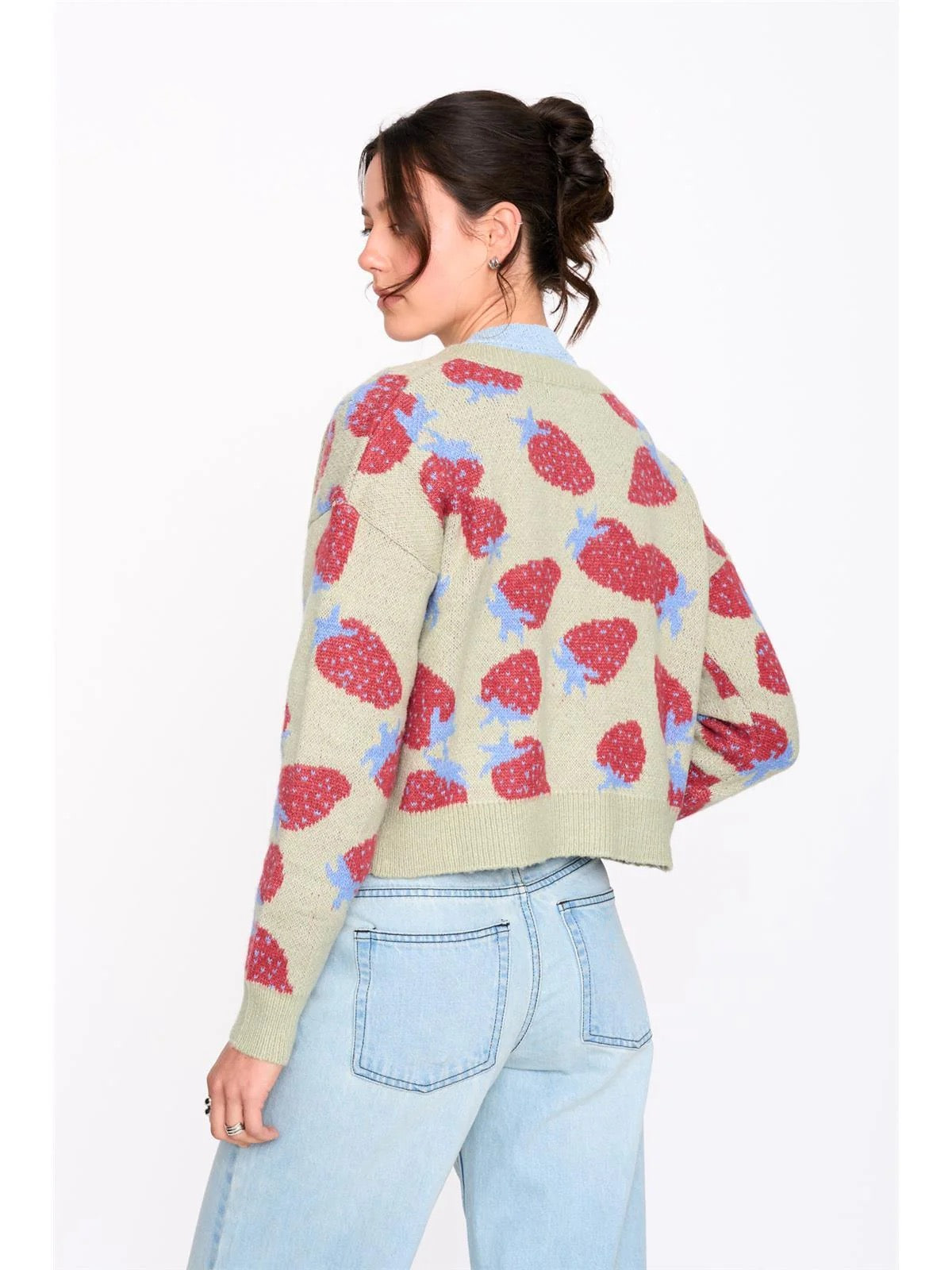 Strawberry Cardigan