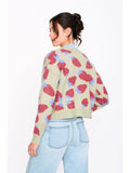 Strawberry Cardigan